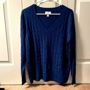 V-neck sweater